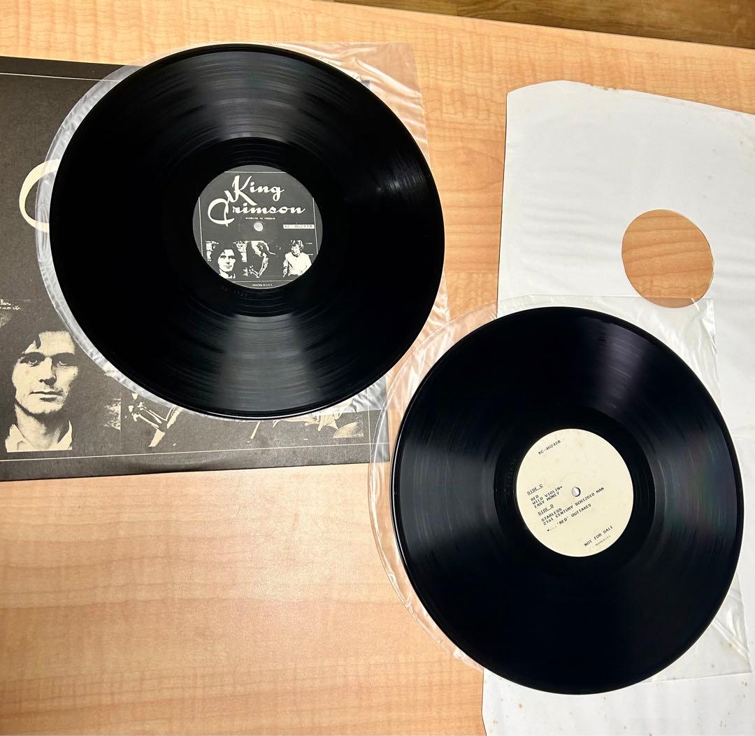 激レア　キング・クリムゾン　STARLESS IN TORONTO LP2枚組