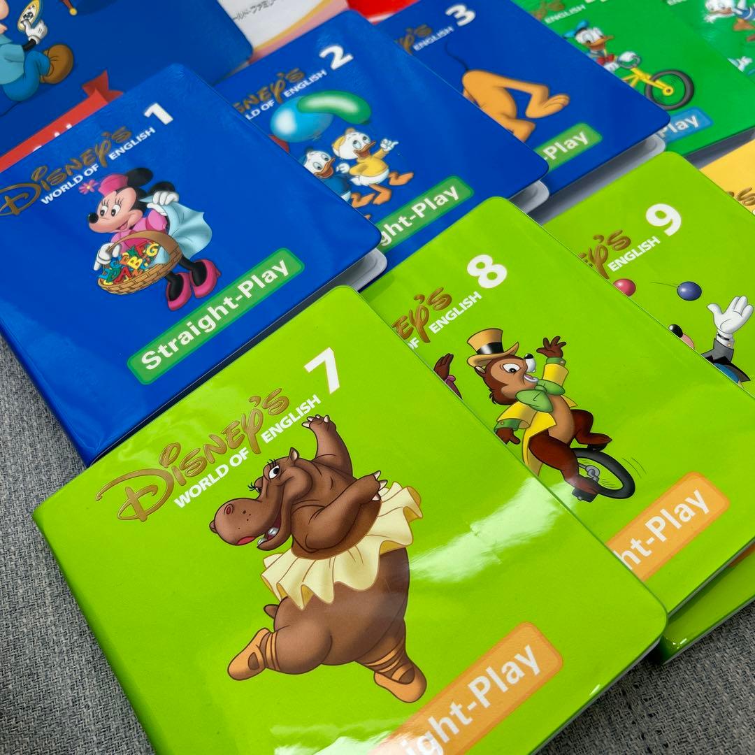 ディズニー英語システム⭐︎保証書付　dwe ストレートプレイDVD！！美品