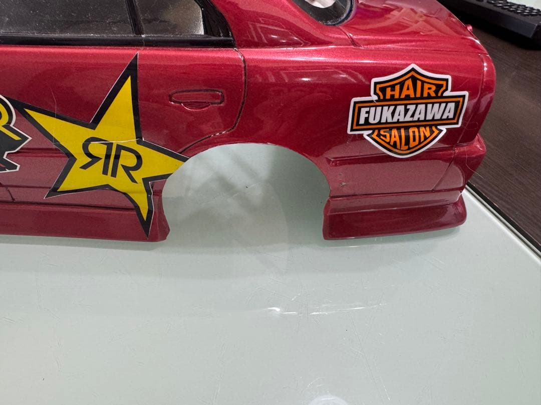 一番星 スカイライン ER34 4dr ミラーマフラー 電飾付き