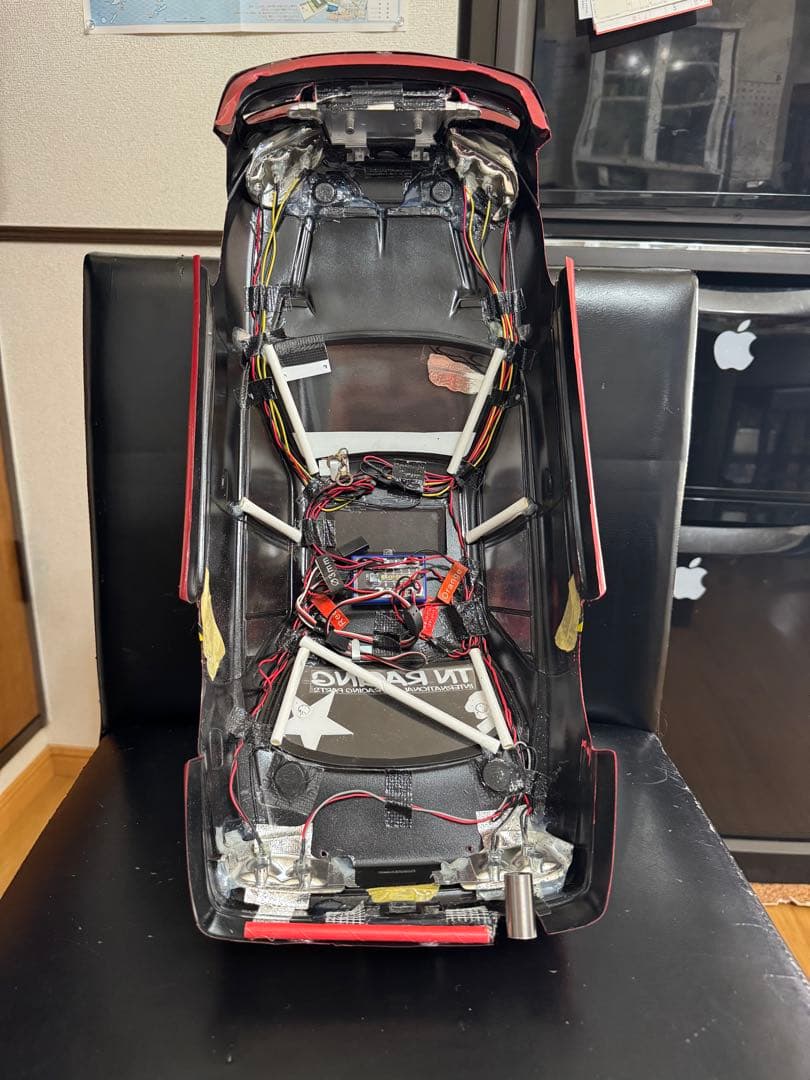 一番星 スカイライン ER34 4dr ミラーマフラー 電飾付き