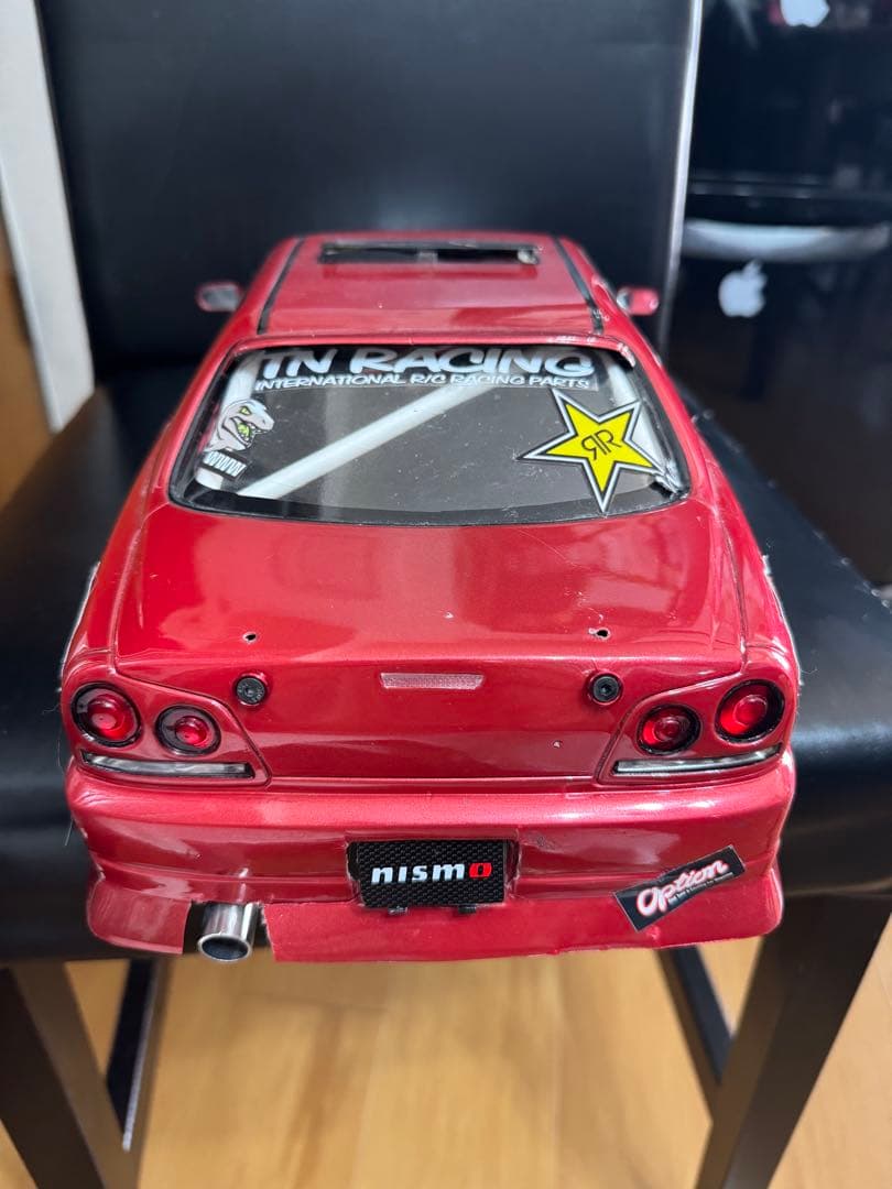 一番星 スカイライン ER34 4dr ミラーマフラー 電飾付き