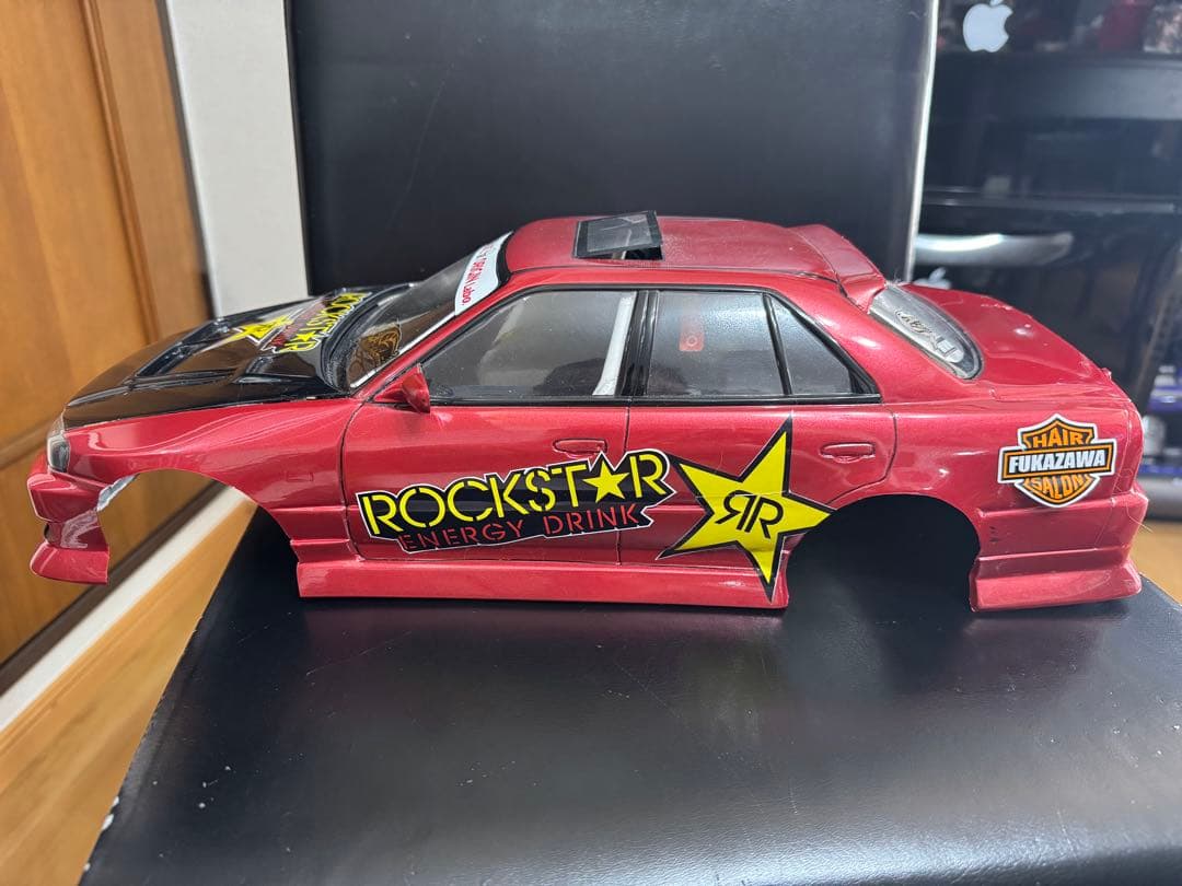 一番星 スカイライン ER34 4dr ミラーマフラー 電飾付き