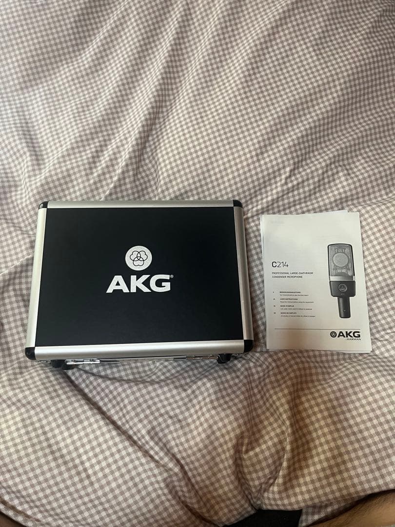 【ホルモンJr】AKG C 214 コンデンサーマイク