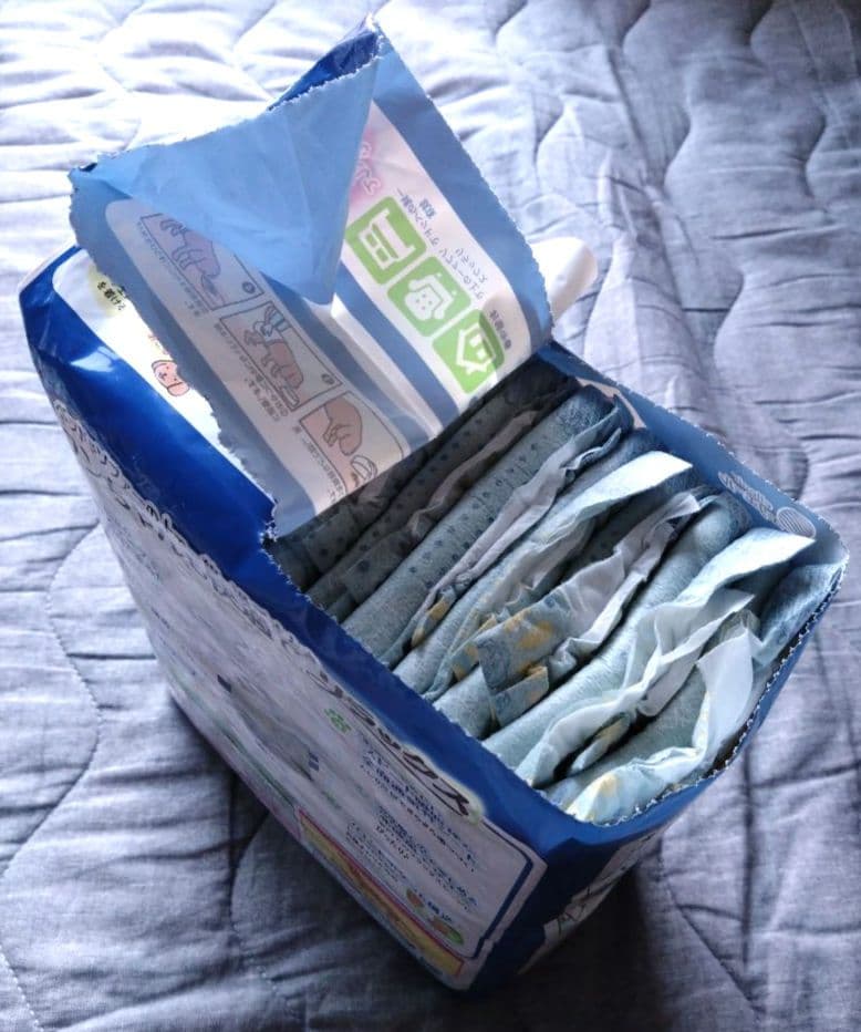 キミおもい おむつ Lサイズ 32枚入り✕7袋＋30枚（計254枚）