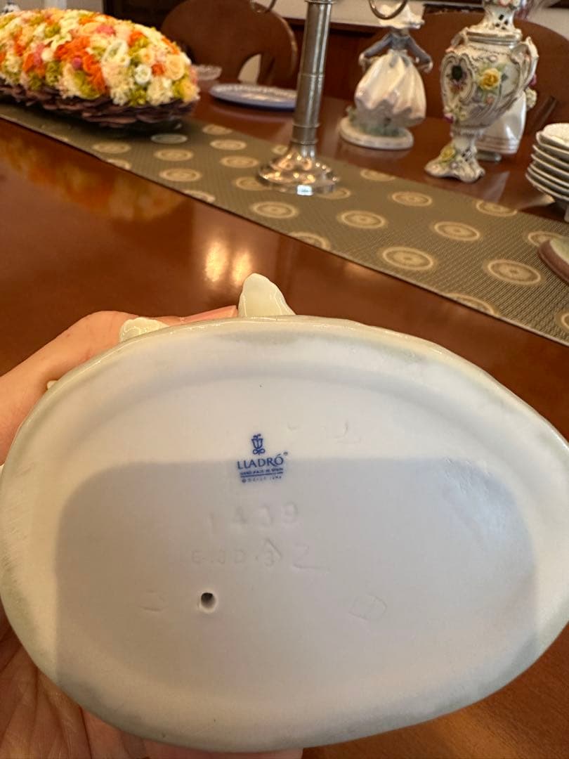 リヤドロ カタツムリとアヒル達 1439 Lladro フィギュリ