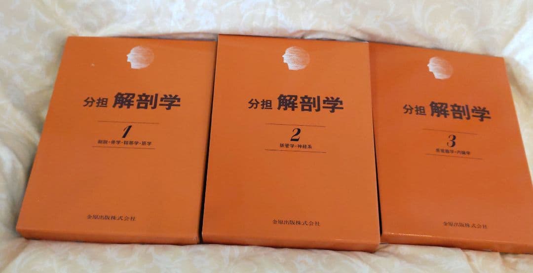 お値下げ！分担　解剖学123　３冊セット　医学本　専門書