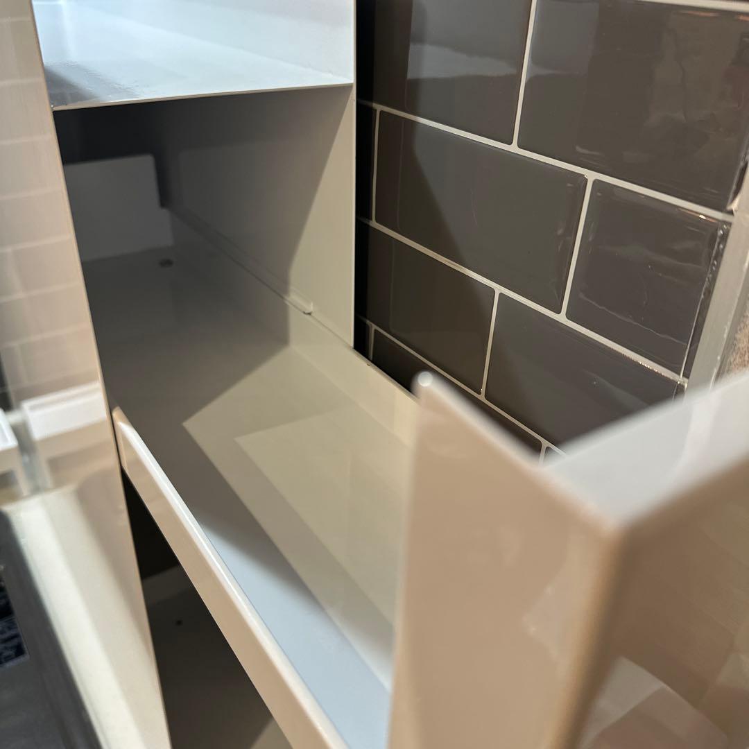 山崎実業　隠せる調味料ラック タワー ２段