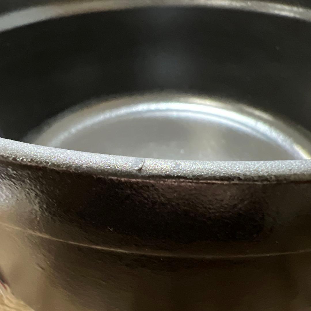 【新品】staub ストウブ 「ピコ ココット ラウンド ブラック 22cm」