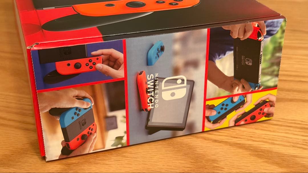 【美品】Nintendo Switch 本体 青/赤 Joy-Con付き