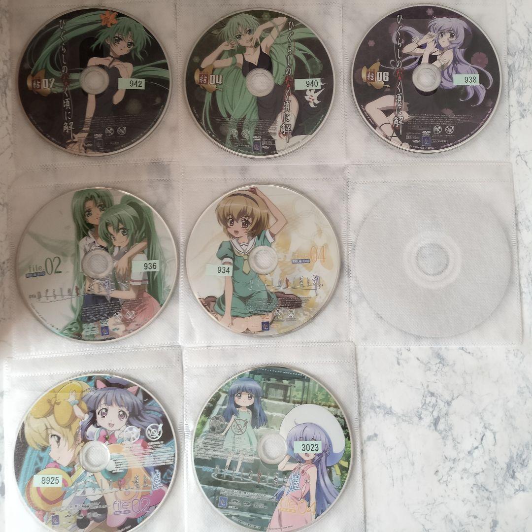 DVD　ひぐらしのなく頃に　1期~5期　全36巻