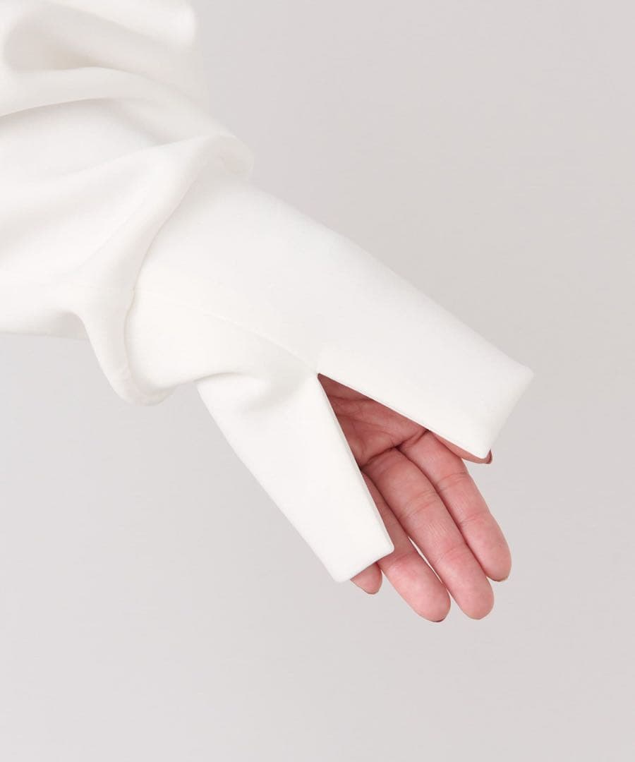 【美品】リヴドロワ ダンボールポンチョプルオーバー ホワイト