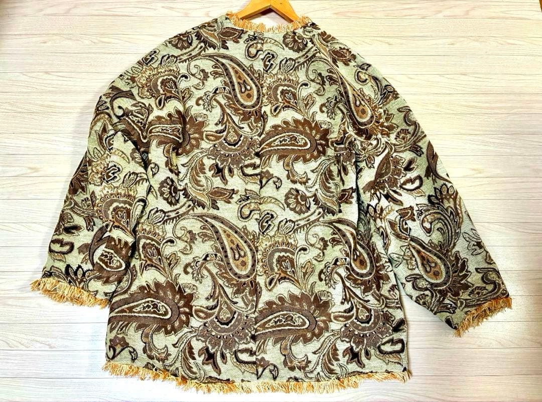 お値下げ⭐︎美品⭐︎ジャガードハーフコート　ローズバッドROSE BUD シニヨン