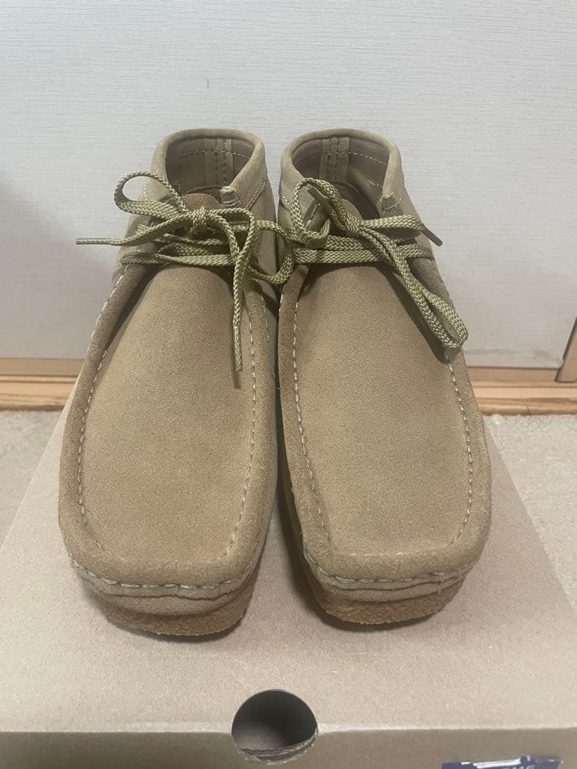 [クラークス]ワラビーブーツ　モカシン　新品未使用