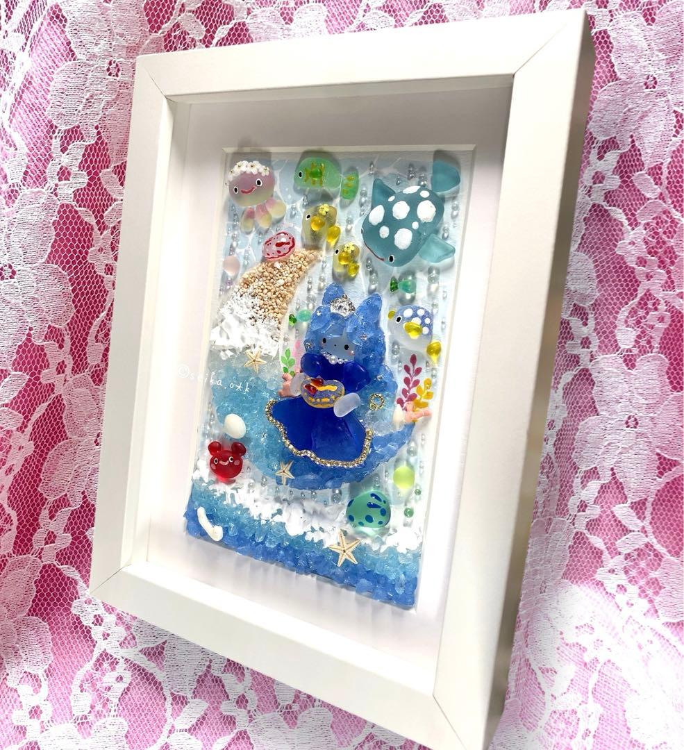 海のお月様 ウミウシのプリンセス インテリア アクアリウム 鮫