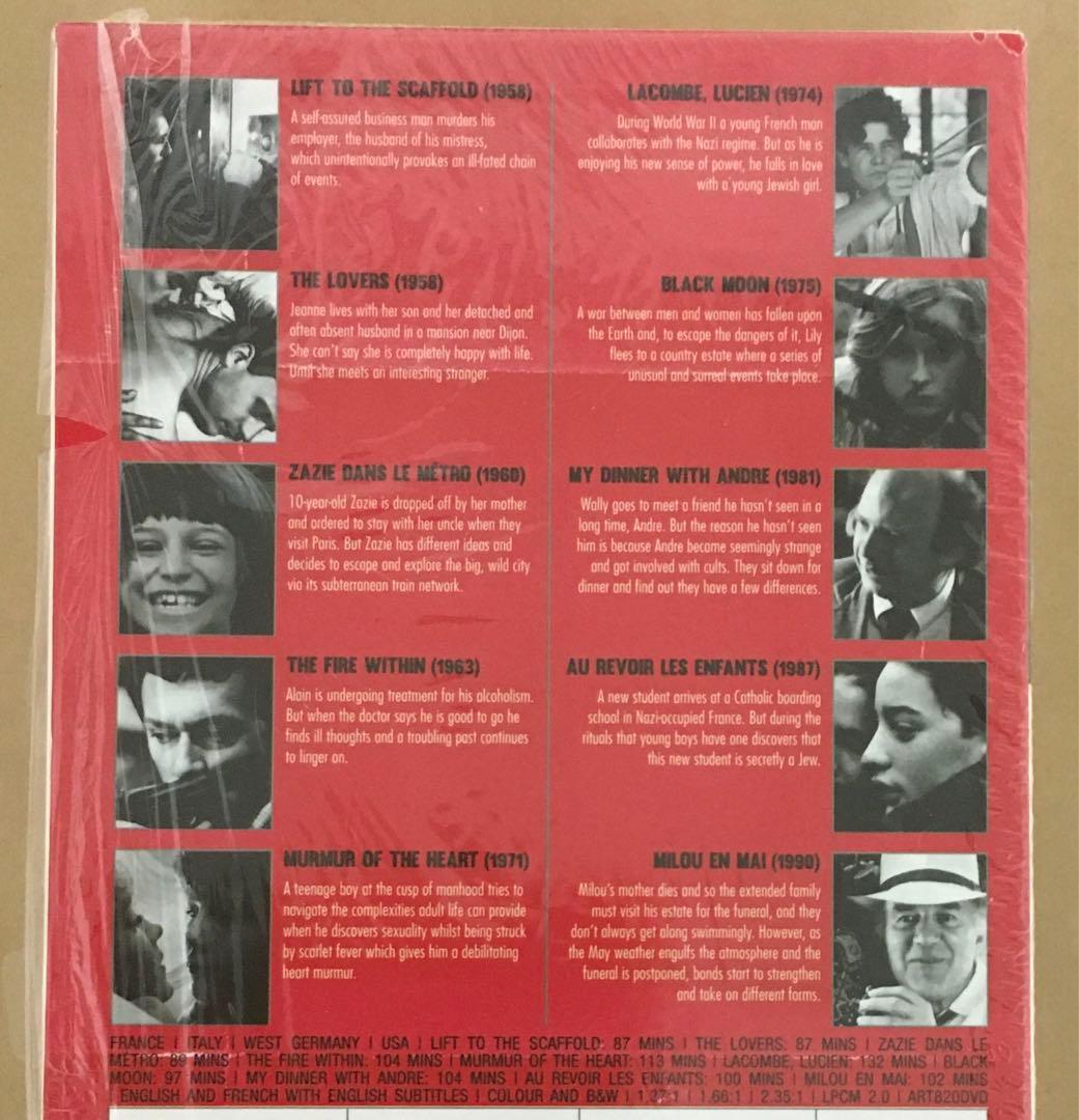 ルイ・マル監督コレクションBOX UK盤PAL方式DVD10枚組セット