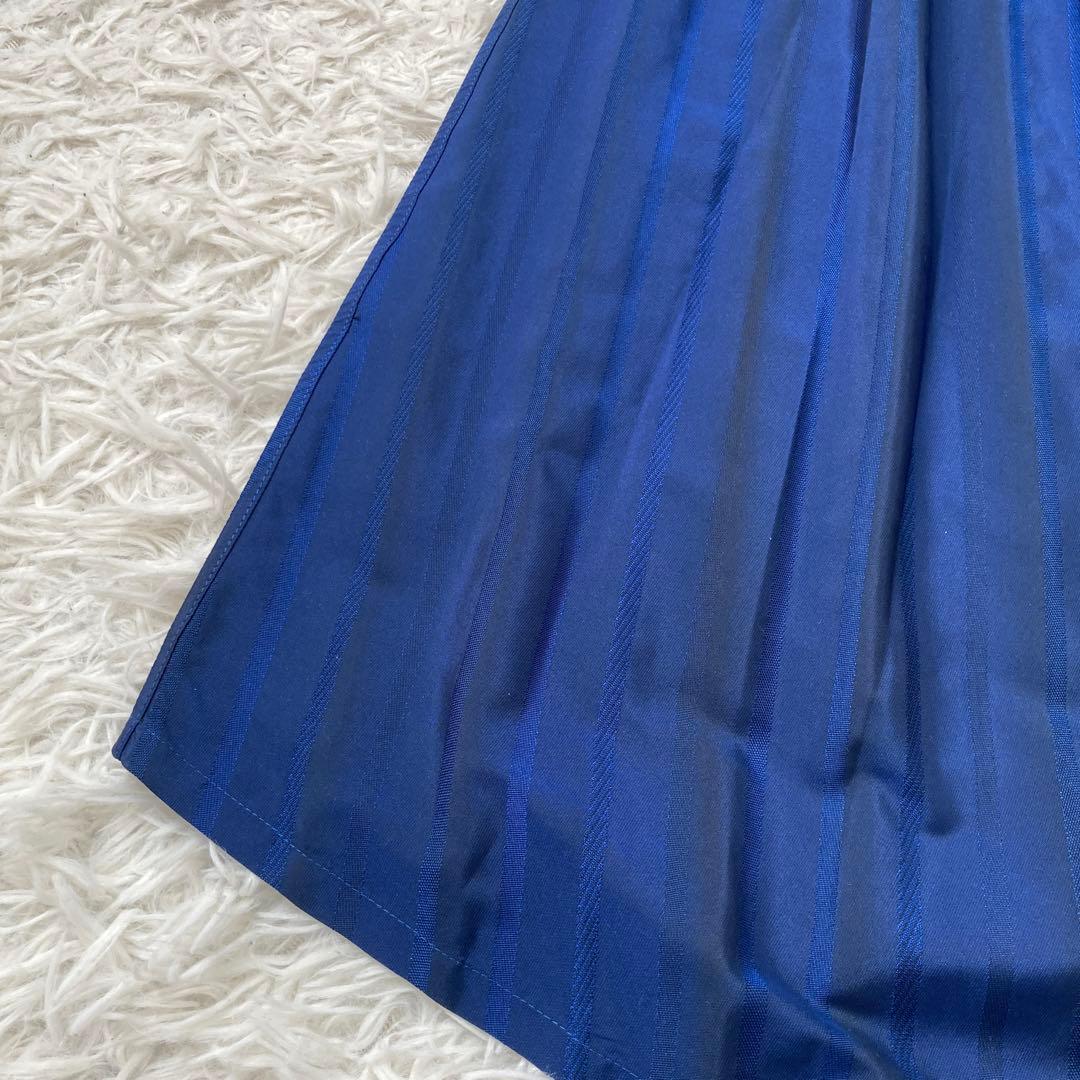 ISSEY MIYAKE サルエルパンツ ブルー 2 上品 プリーツ オシャレ