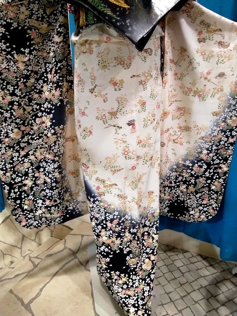 振袖フルセット、正絹振袖、友禅染、成人式、重ね衿、帯揚げ帯締め、西陣袋帯、長襦袢