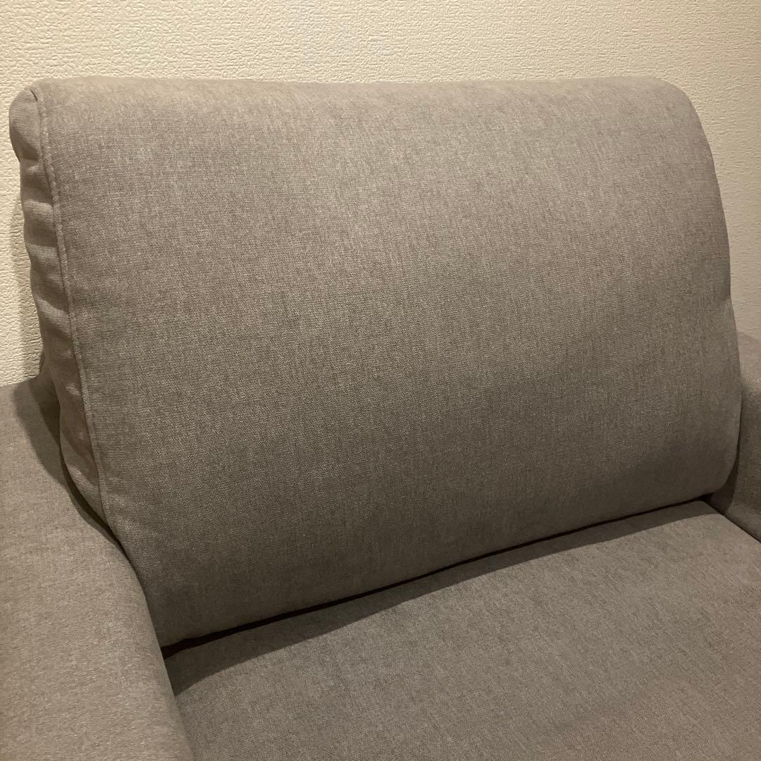 高野木工　レオソファ 1人掛け グレー