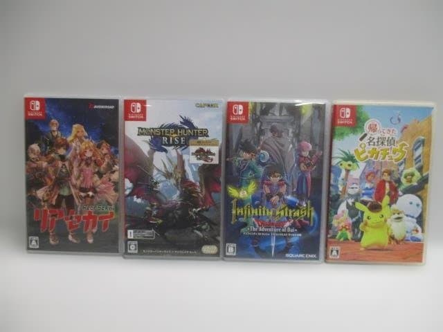 【中古品大量セット】Nintendo Switch ソフト　８セット