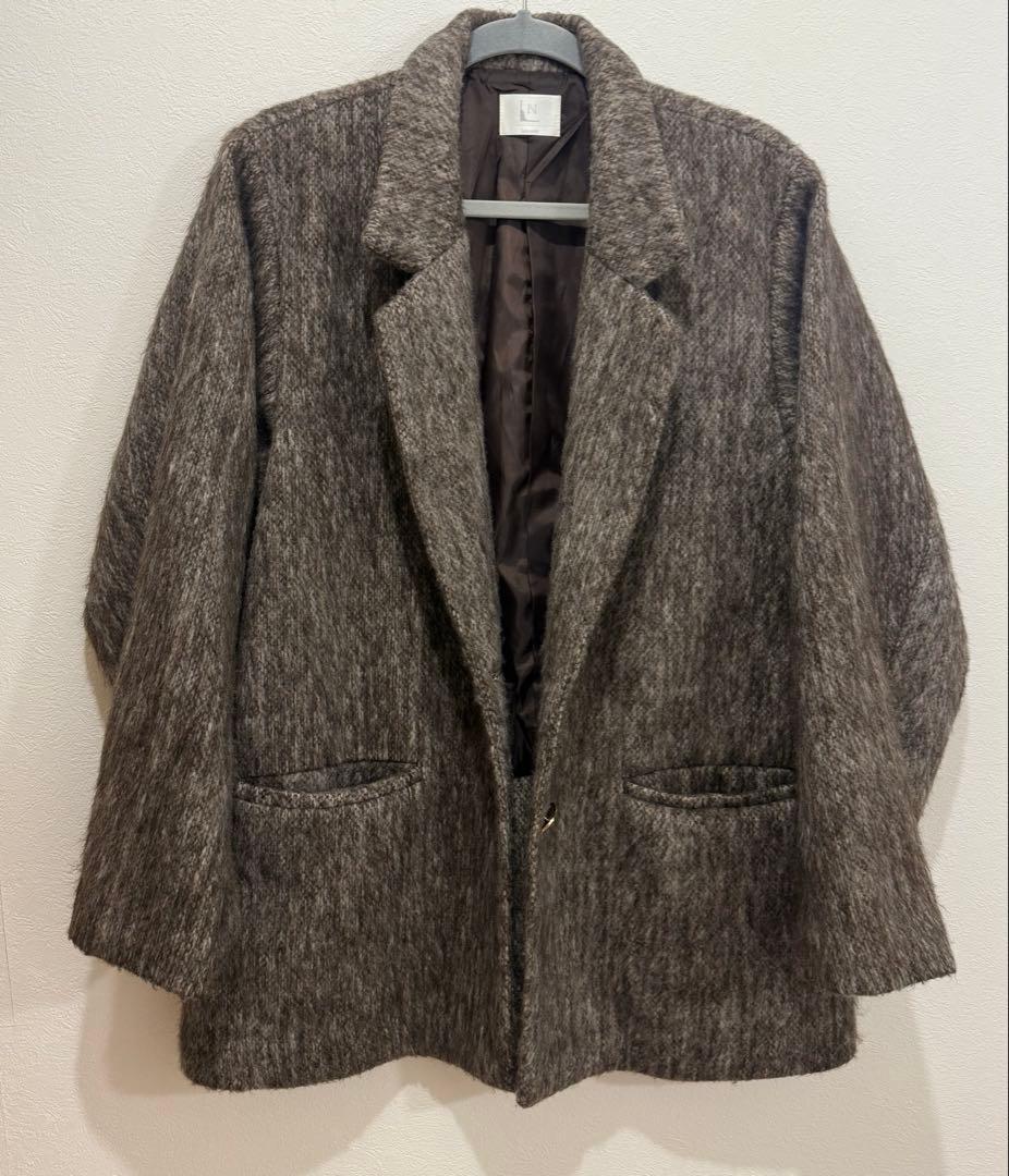 loin nuit ロワンニュイ　 shaggy coat シャギーコート