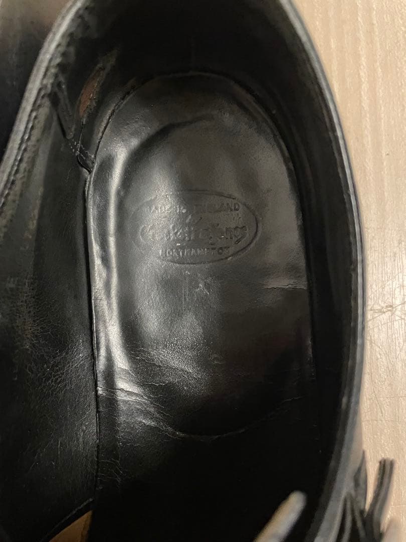 CROCKETT&JONESクロケット＆ジョーンズシングルモンク7.5