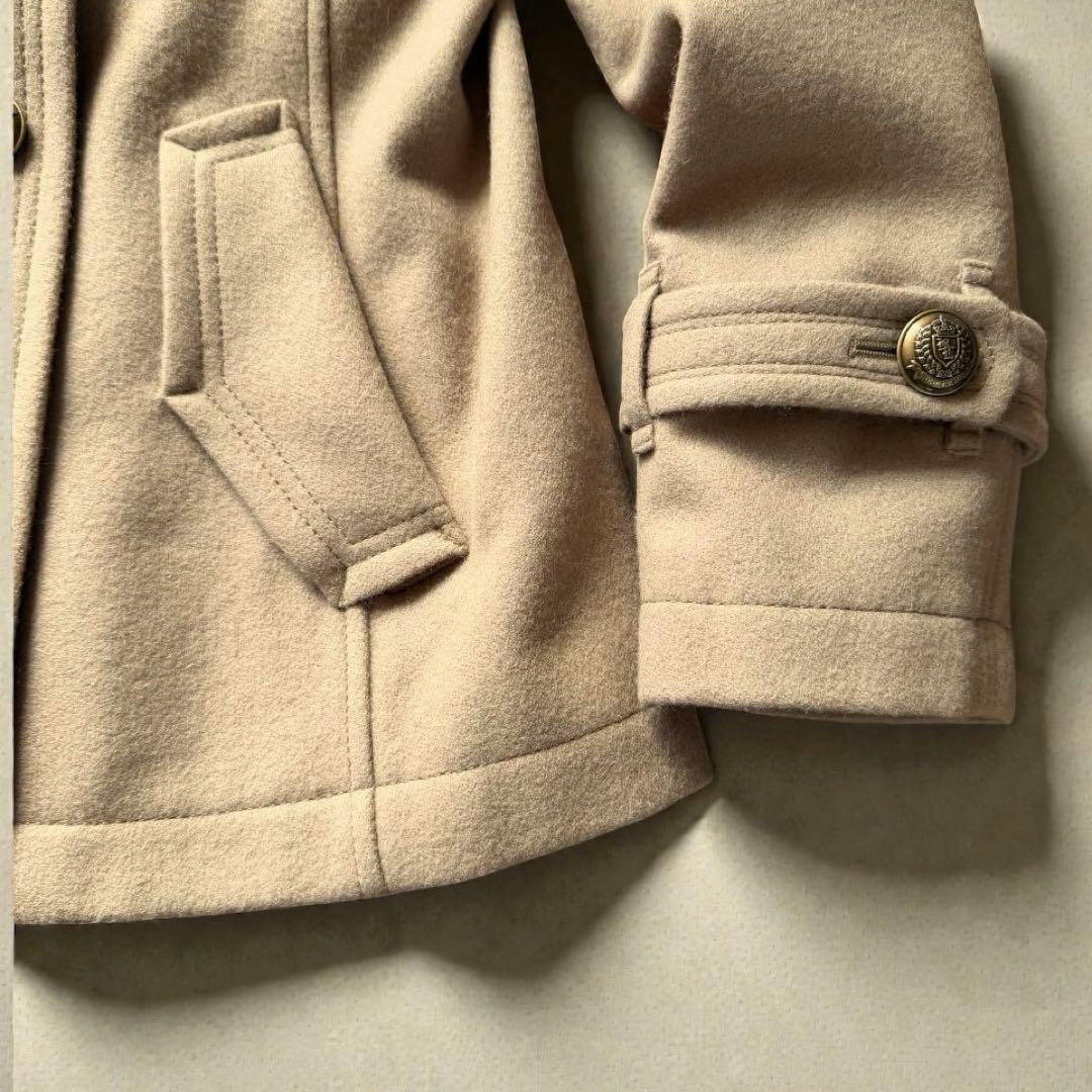 美品✨バーバリーブルーレーベル ウールPコート ベージュ 通勤 秋冬