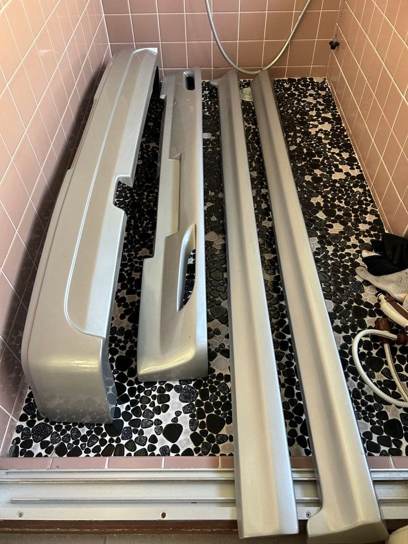 エブリィDA64Vハーフエアロ未装着シルバー