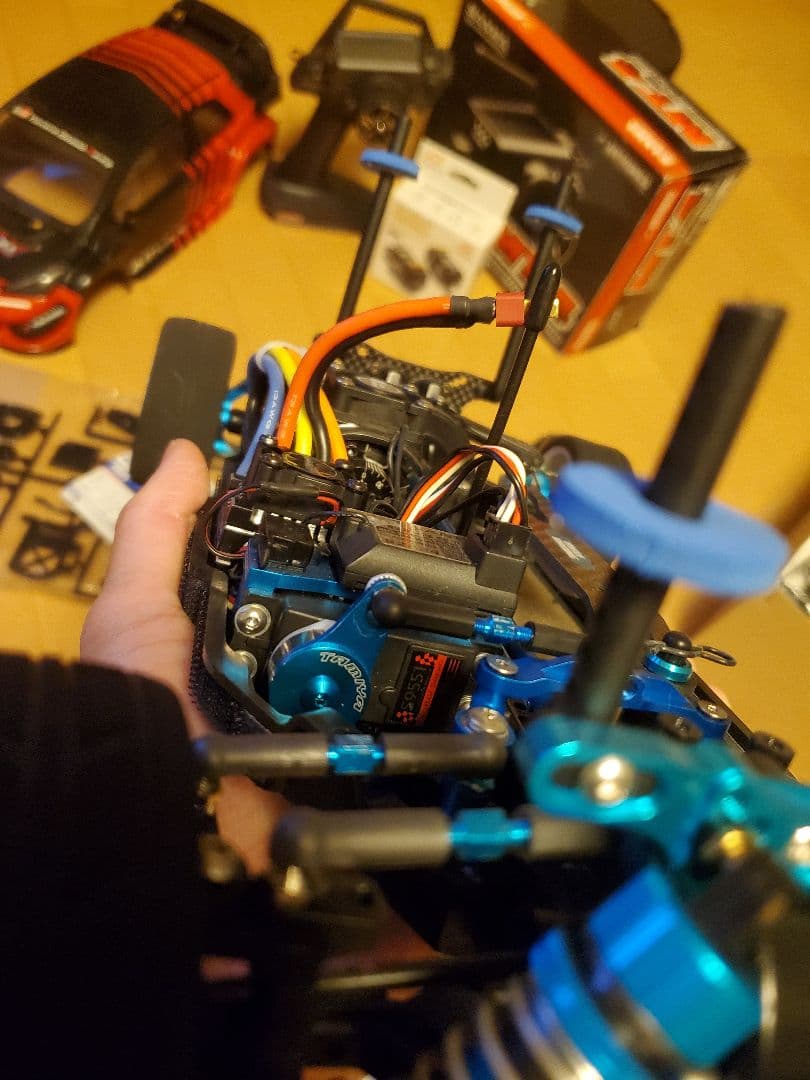 タミヤtt-02 メカ、送受信機付き オプション多数