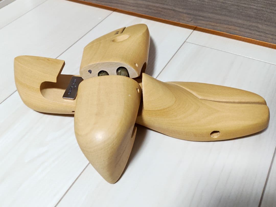 希少 J.M.WESTON 純正シューツリー 041 サイズ6 金属プレート