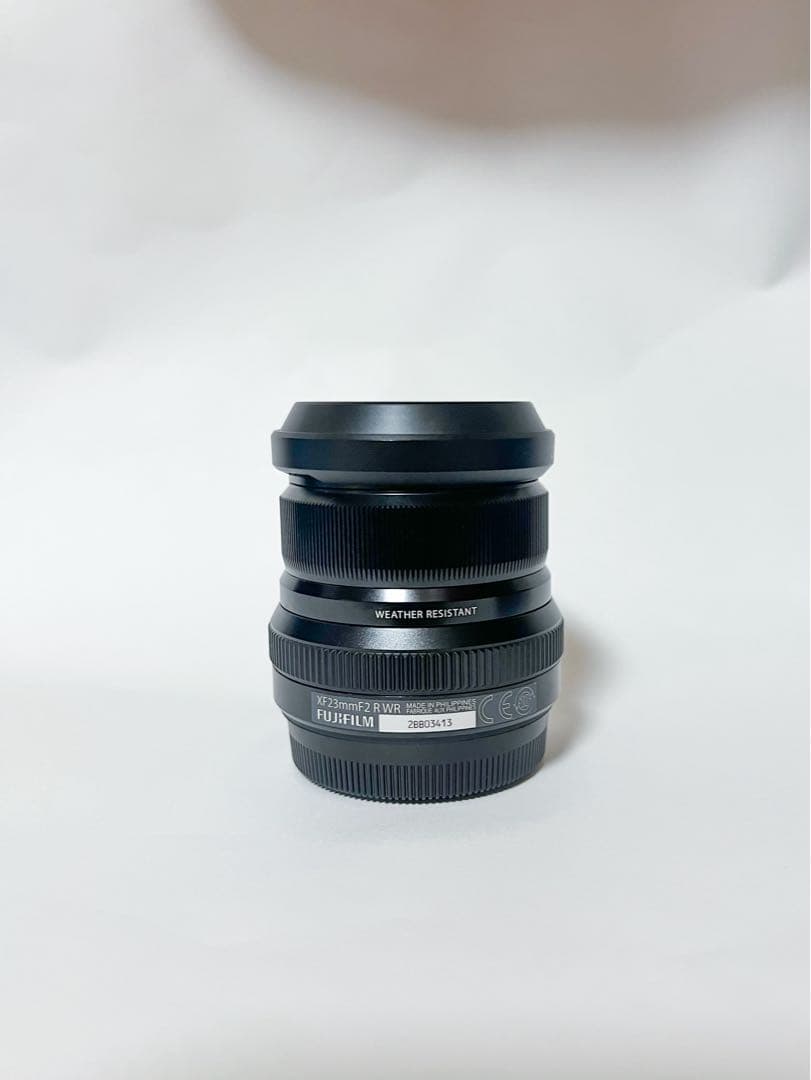 美品FUJINON FUJIFILM XF23mm F2 R WR 単焦点レンズ