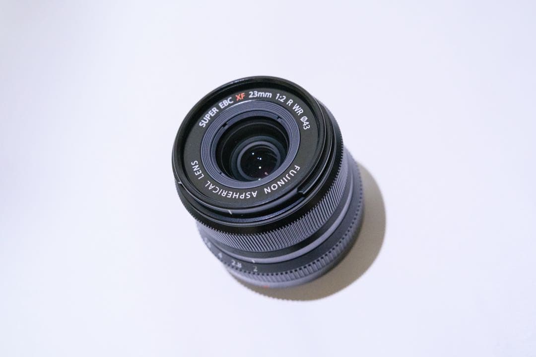 美品FUJINON FUJIFILM XF23mm F2 R WR 単焦点レンズ