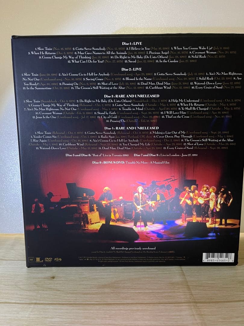 Bob dylan trouble no more 8cd+dvd 輸入盤