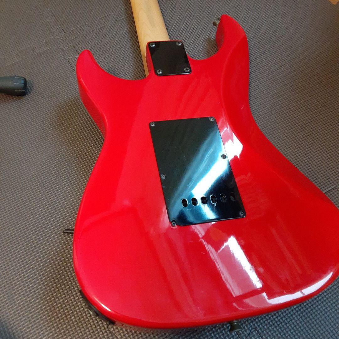 FERNANDES エレキギター レッド　ゴトーペグ