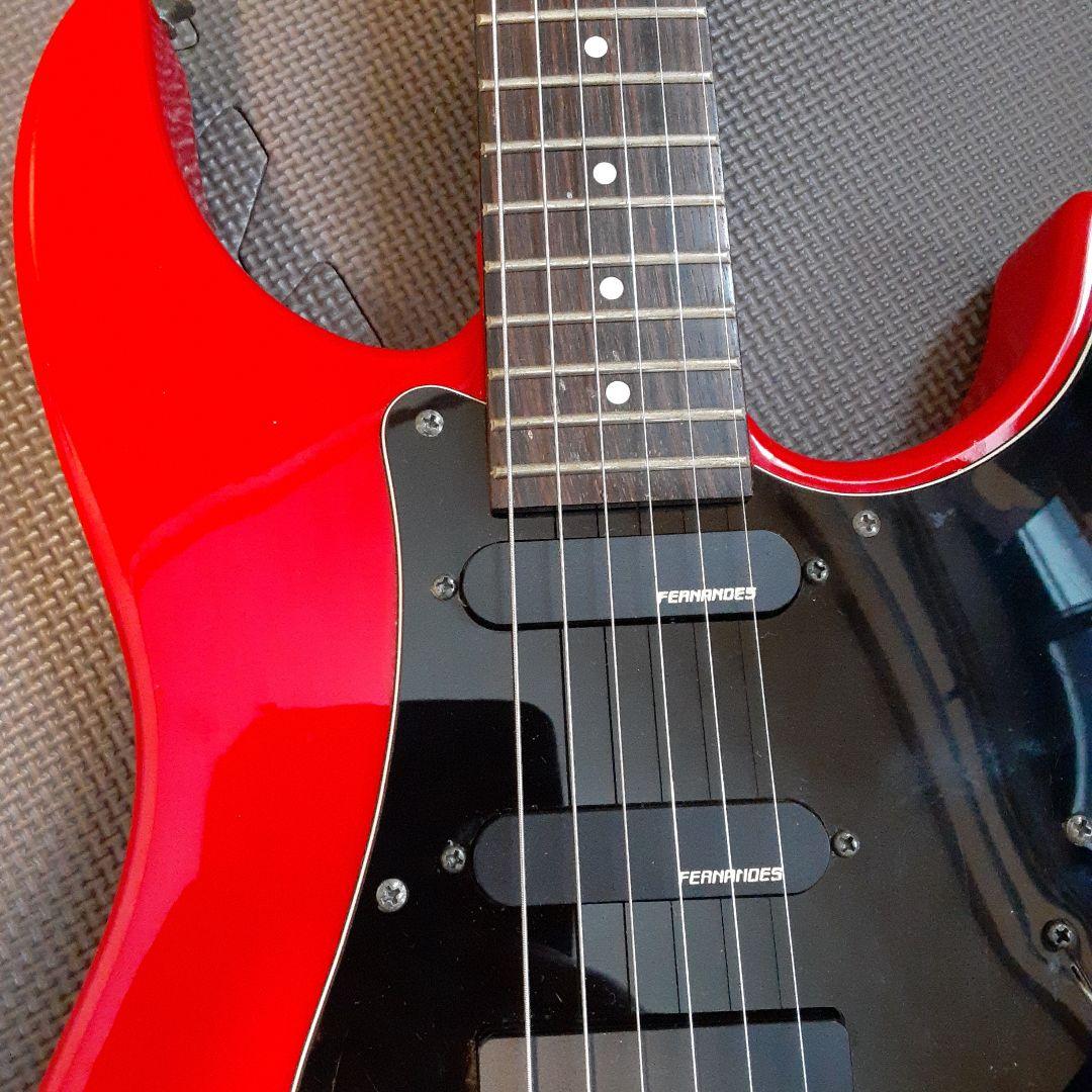 FERNANDES エレキギター レッド　ゴトーペグ