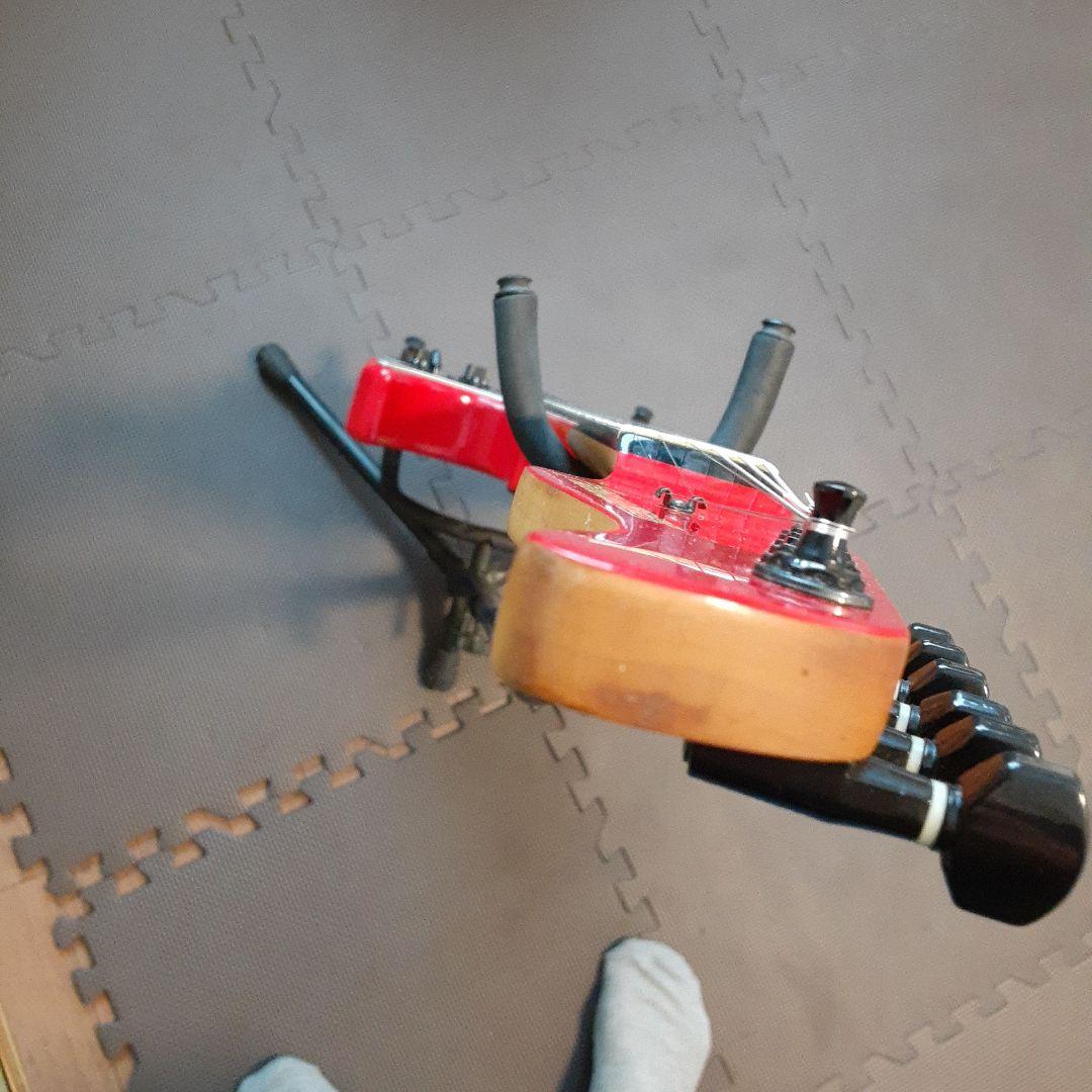 FERNANDES エレキギター レッド　ゴトーペグ