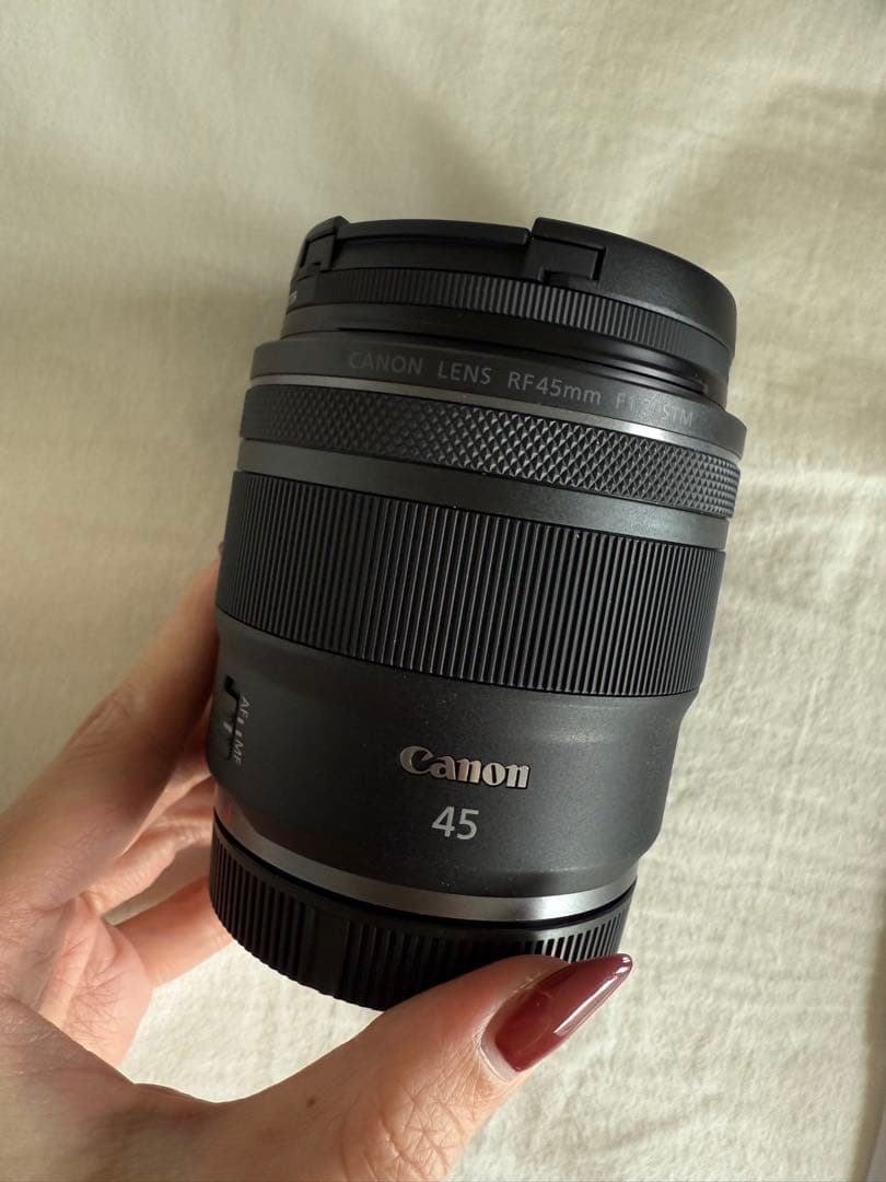 【希少】キヤノン RF45mm F1.2 STM（保護プロテクター付）