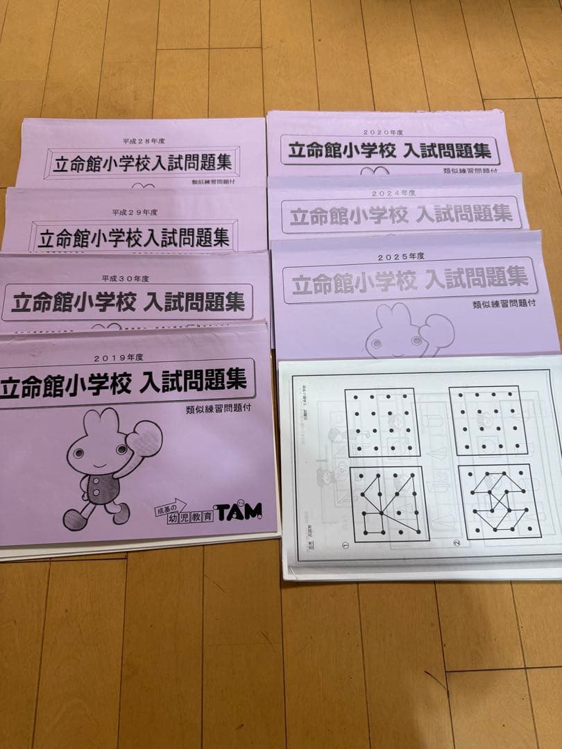 立命館小学校強化 学習プリント・夏期特訓・入試問題集 セット