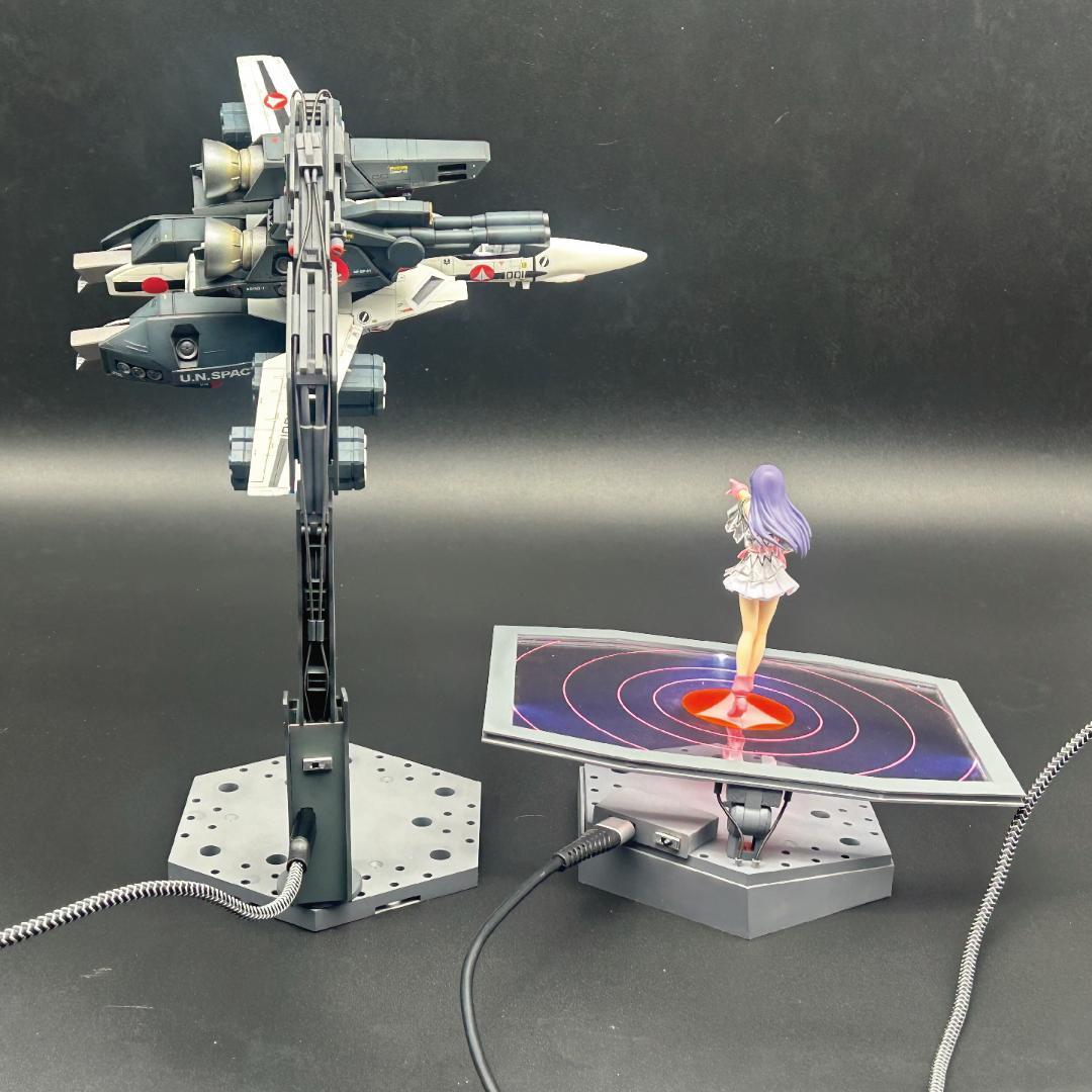 【電飾】VF-1バルキリー／リン・ミンメイ　塗装済完成品