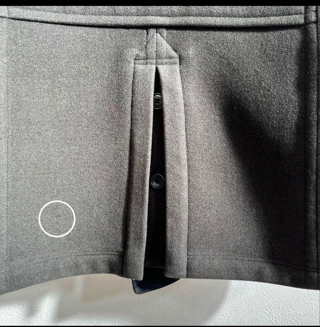 【みどり】訳あり BURBERRY バーバリー ロンドンピーコート メンズ