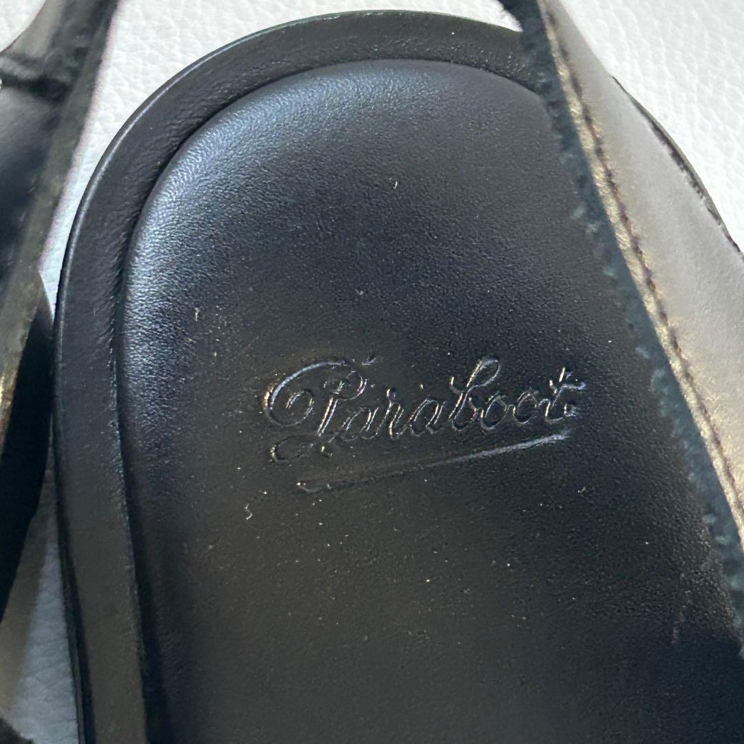 極美品 パラブーツ アドリアティック サンダル ブラック 39