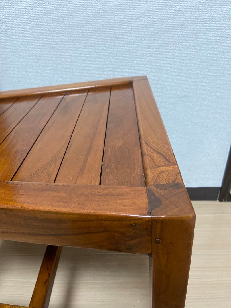 t*0様 アンティークチーク ハイバックチェア