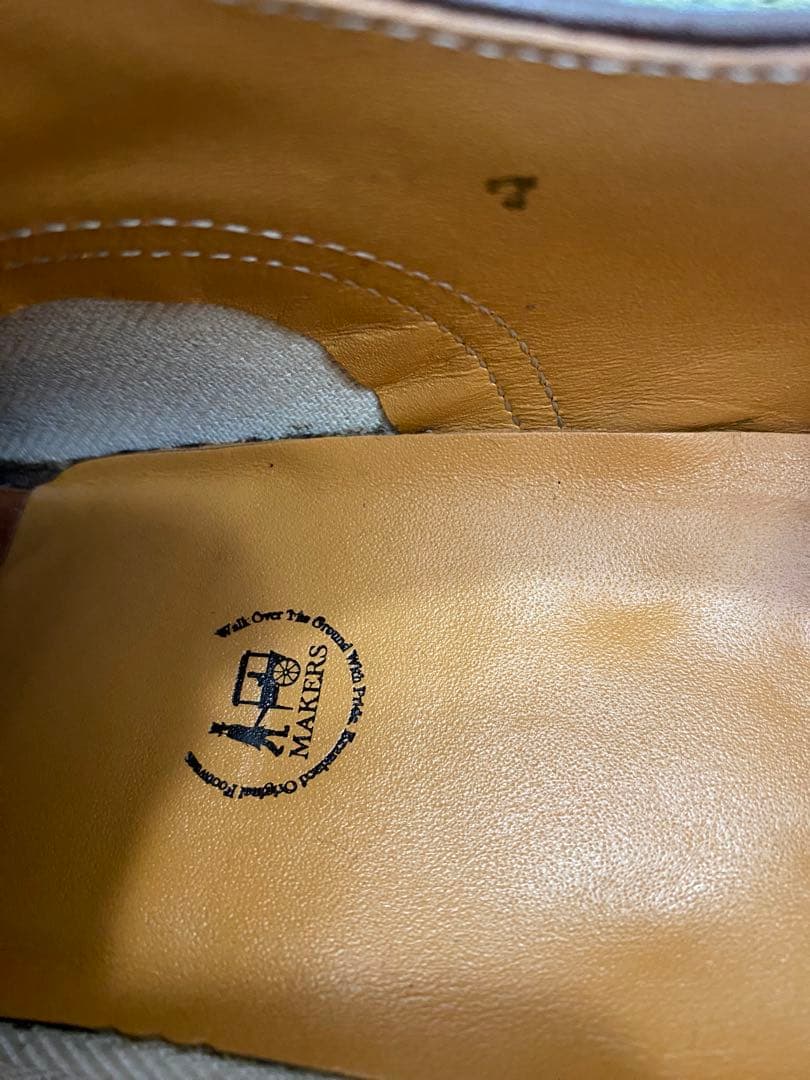 MAKERS / V TIP BLUCHER / 13周年記念限定 / 7E