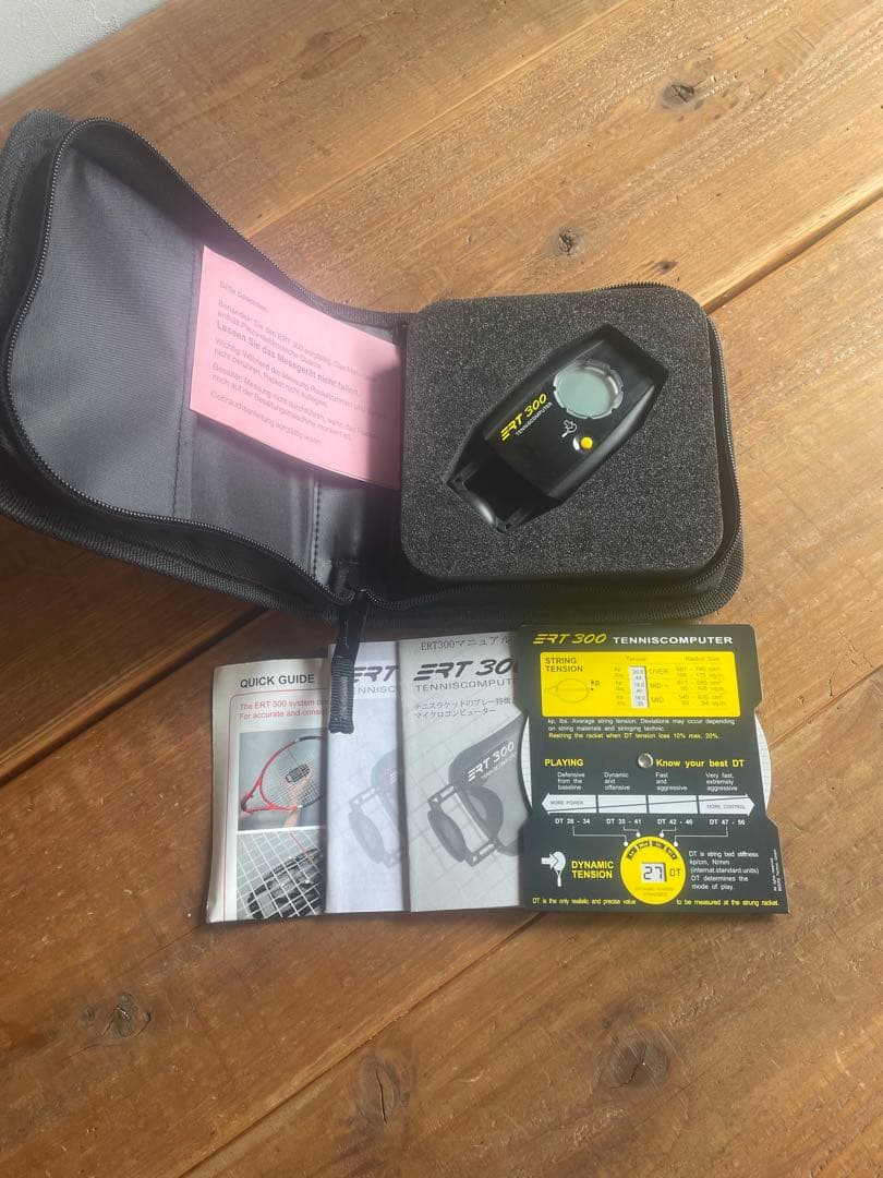 ERT 300 テニスラケットテンション測定器