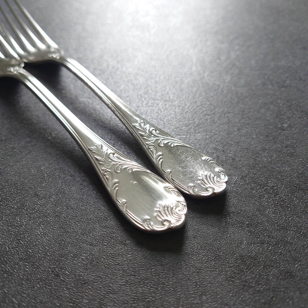 クリストフル マルリー デザートフォーク 2点