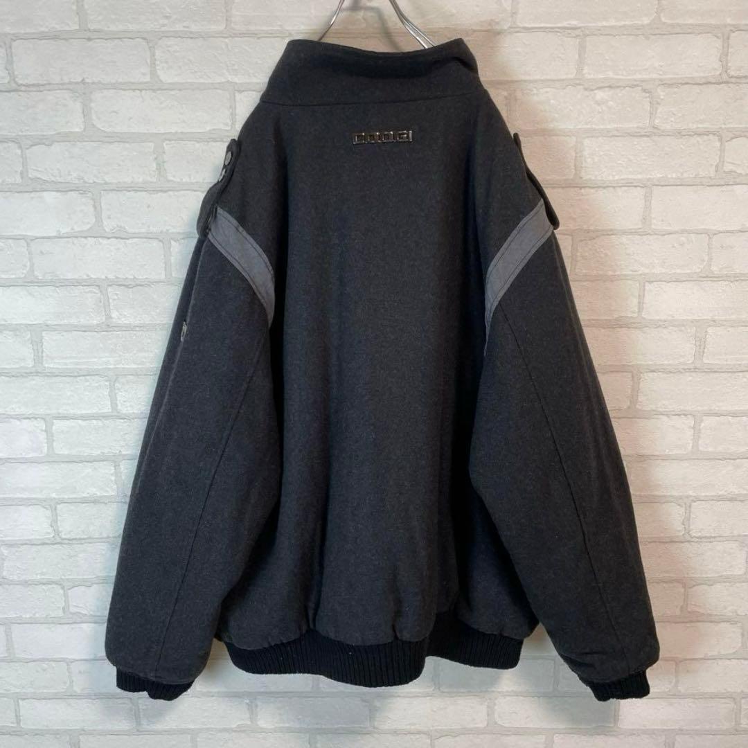 希少！COOGI 刺繍ロゴ 極厚 超オーバーサイズ スタジャン B系 チカーノ