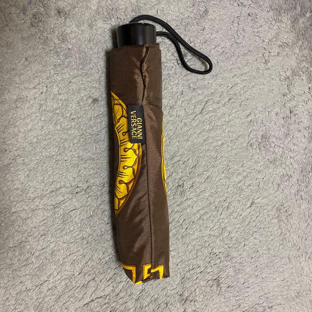 VERSACE 太陽モチーフ 雨傘 折りたたみ