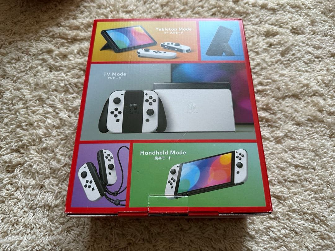 Nintendo Switch 有機EL ホワイト【美品、ホリコン付き】