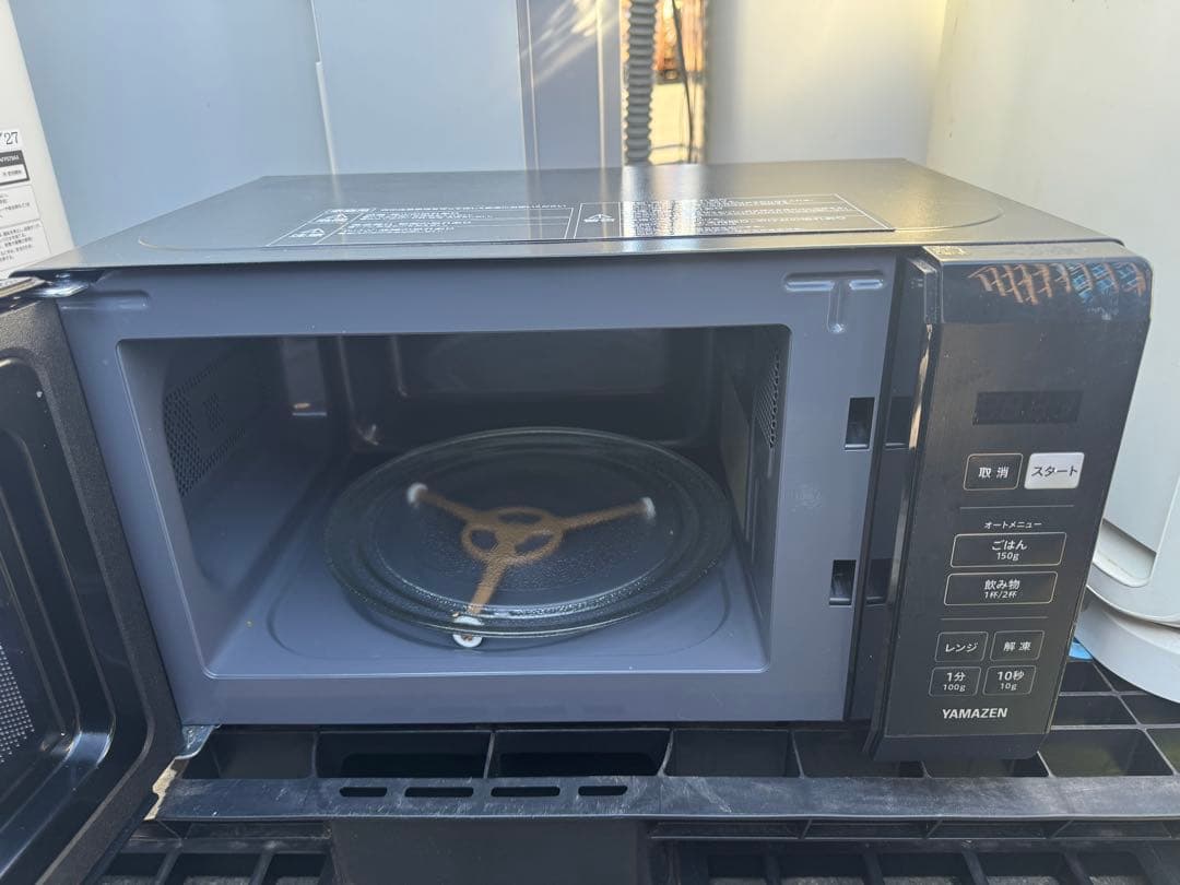 YAMAZEN ブラックオーブンレンジ