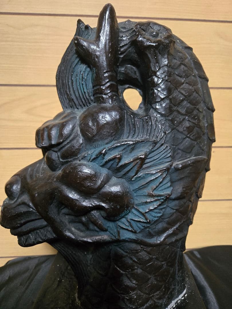 龍 置物 (阿吽一対) 風水