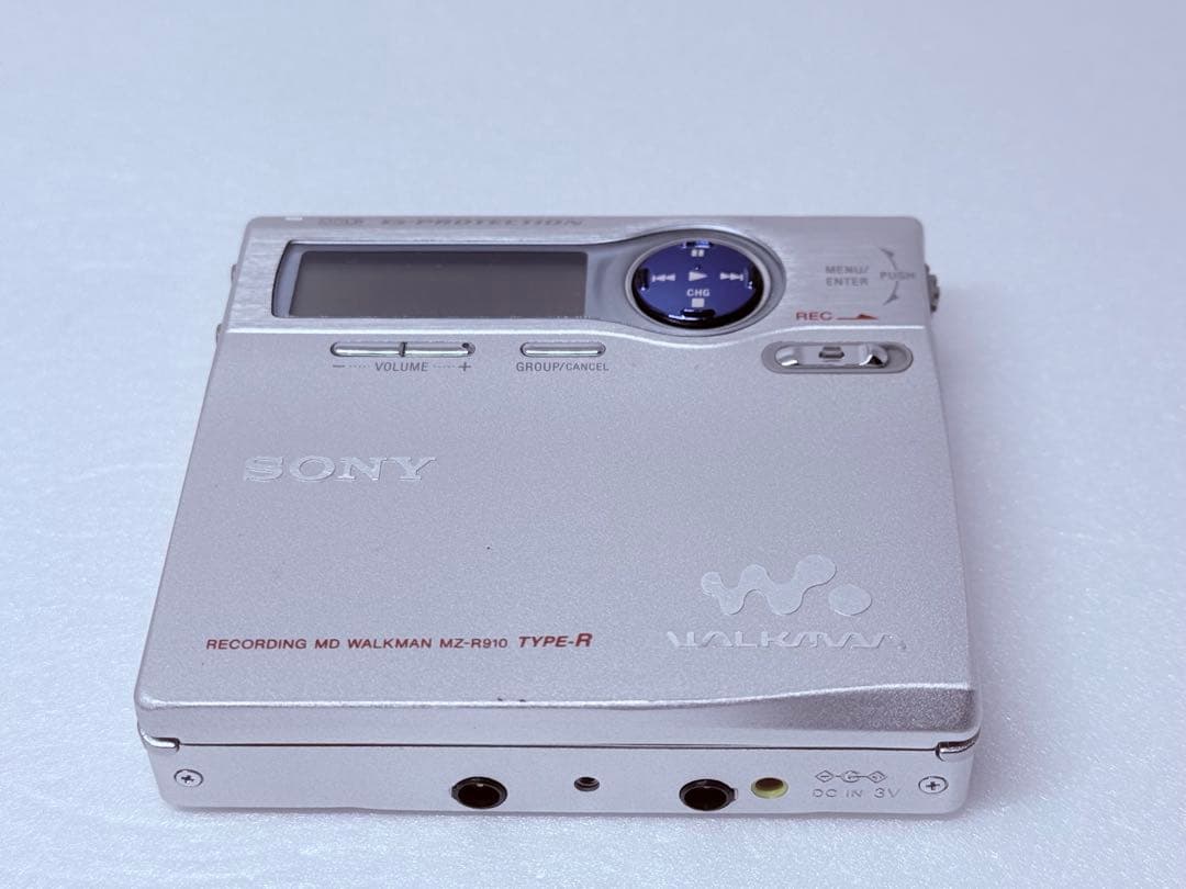 SONY MZ-R910 TYPE-R 動作確認済 ポータブルMDプレーヤー